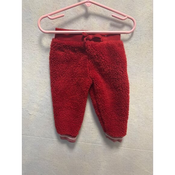 Garanimals 18M Red Sherpa Fleece Toddler Sweater & Pants Set 100% Polyester Made - Picture 4 of 5